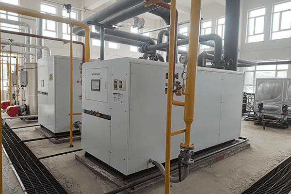 甘肅某職業(yè)學(xué)院使用方快鍋爐一臺(tái)2噸一臺(tái)3噸燃?xì)鉄崴仩t