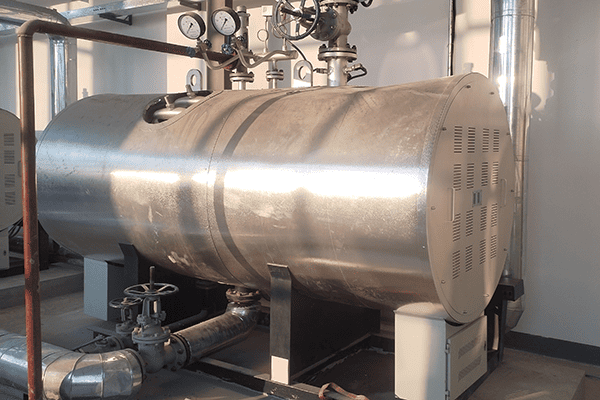 中鐵四局集團有限公司哈爾濱2臺720kw承壓電熱水鍋爐項目