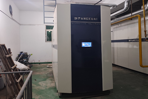 陜西省某家屬院使用方快鍋爐一臺(tái)2噸一臺(tái)3噸燃?xì)鉄崴仩t案例